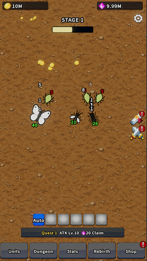 Bug Fight go Screenshot 2