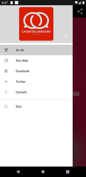 CasaItaliaRadio Screenshot 1