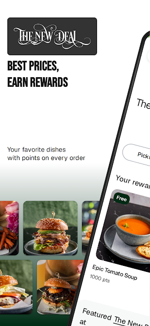 The New Deal Restaurant Screenshot 0