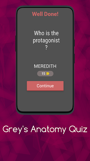 Grey's Anatomy Quiz Screenshot 1
