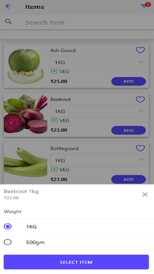 Naati Cart Screenshot 2