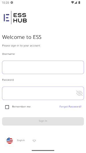 ESS Hub Screenshot 1