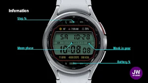 JW144 jwstudio watchface Screenshot 1