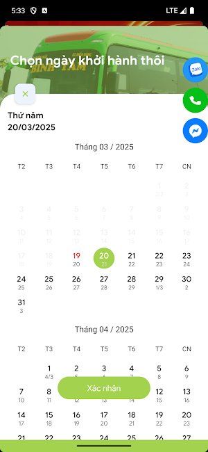 Nhà xe Bình Tâm Screenshot 1