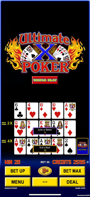 Video Poker ™ - High Roller Screenshot 1