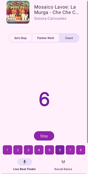 Dancetime - Salsa Beat Finder Screenshot 2