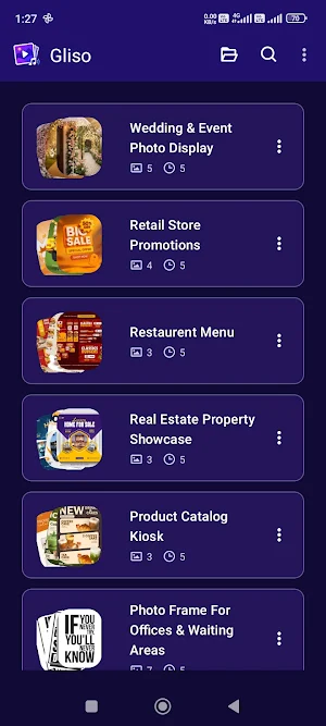 Gliso Gallery Slideshow Screenshot 0