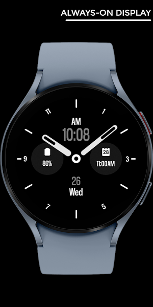 Nighty Minimal 08 - watch face Screenshot 2