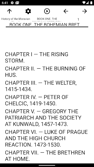 Book, History of the Moravian  Screenshot 1