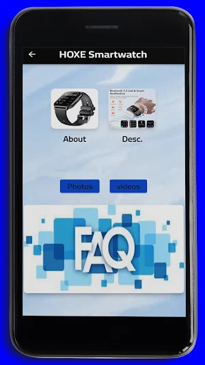 HOXE Smart Watch Guide Screenshot 1