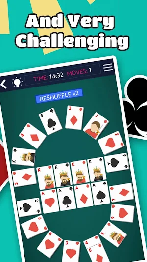 Crescent Solitaire Screenshot 2