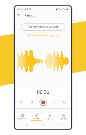 Banafo Transcript and Captions Screenshot 0