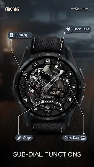 Arcane : Classic Watch Face Screenshot 1