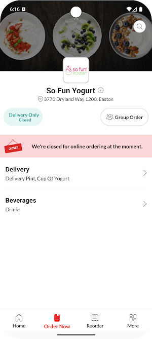 So Fun Yogurt Screenshot 1