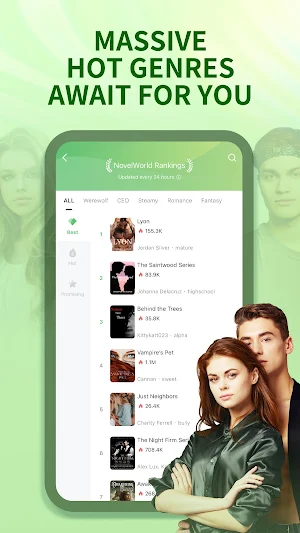 NovelWorld - Unlimited Novels Screenshot 2