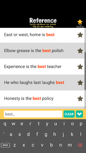 Proverbs, Phrases & Idioms Collection: Phrasevines Screenshot 3