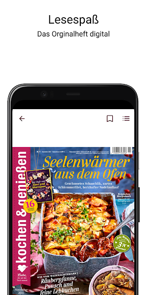 kochen & genießen - ePaper Screenshot 0