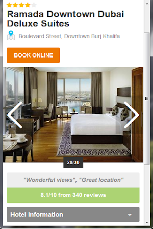 Hotels Dubai Screenshot 2