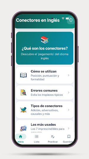 Conectores en Inglés Screenshot 0