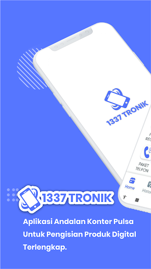 1337 TRONIK - Agen Pulsa Murah Screenshot 0