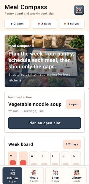 Meal Compass Screenshot 0