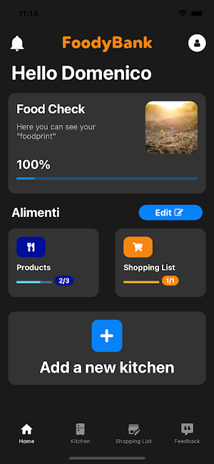 FoodyBank Screenshot 0