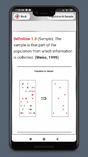 Basic statistics Screenshot 2