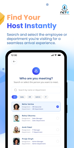VMS Visitor Screenshot 2