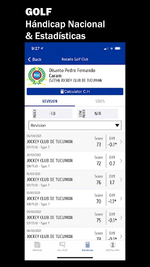 Rosario Golf Club Screenshot 3