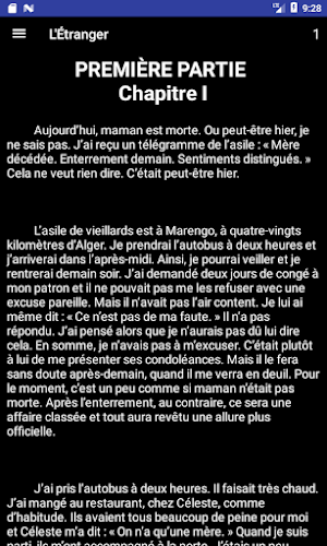 L'Étranger - eBook Screenshot 3