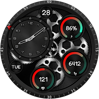RUGAN Rotary URX82 Watch face