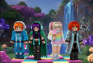 Girly Skins For Minecraft Screenshot 0