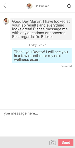 Robert C. Byrd Clinic Screenshot 2