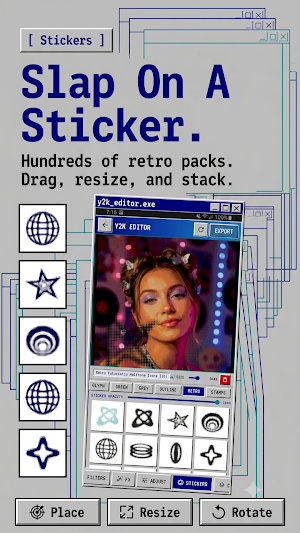 y2k Photo Editor Screenshot 3