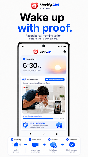 Verifyam:AI Video Task Alarm Screenshot 0