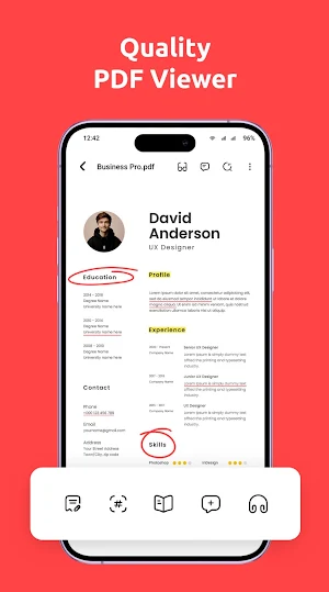PDF Reader & File Manager Screenshot 2