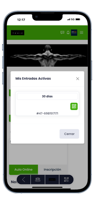 Gymtonic Sport Center Screenshot 1