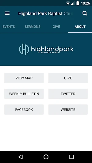 Highland Park Baptist Church Screenshot 2