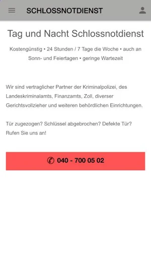 Peter Celik Schlüsseldienst Screenshot 3