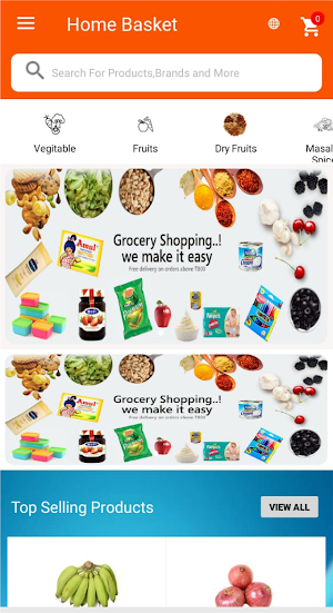 Home Basket- Online Grocery St Screenshot 0