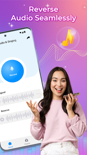 Fun Reverse Audio & Singing Screenshot 1