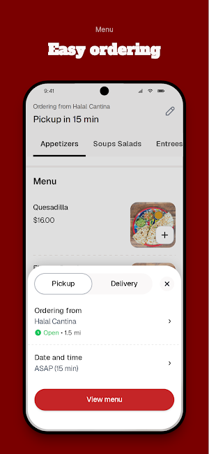 Halal Cantina Screenshot 2