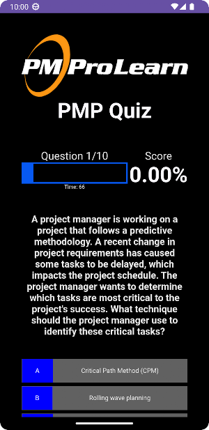 ProQuiz - PMP Screenshot 1