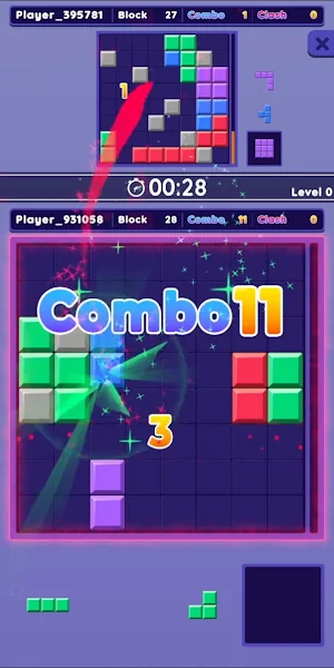 Block Clash : 1vs1 Battle! Screenshot 0