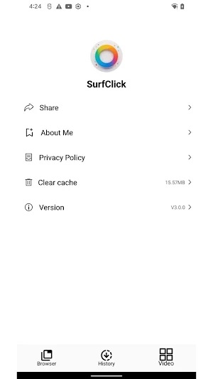 SurfClick Screenshot 1