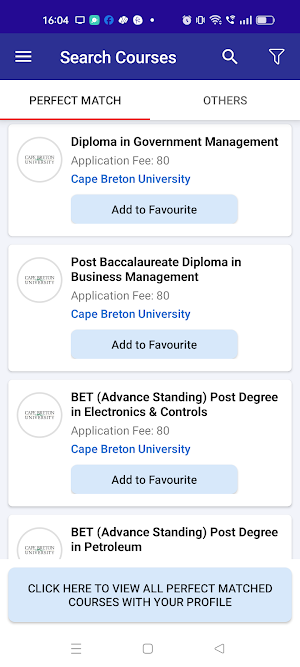 Study Applications Screenshot 2