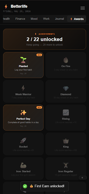 BetterLife Screenshot 0