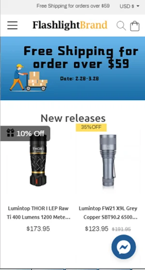 flashlight brands Screenshot 0