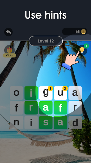 Fill the words - find words Screenshot 1