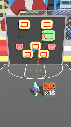 Basket Shot 3D Screenshot 1